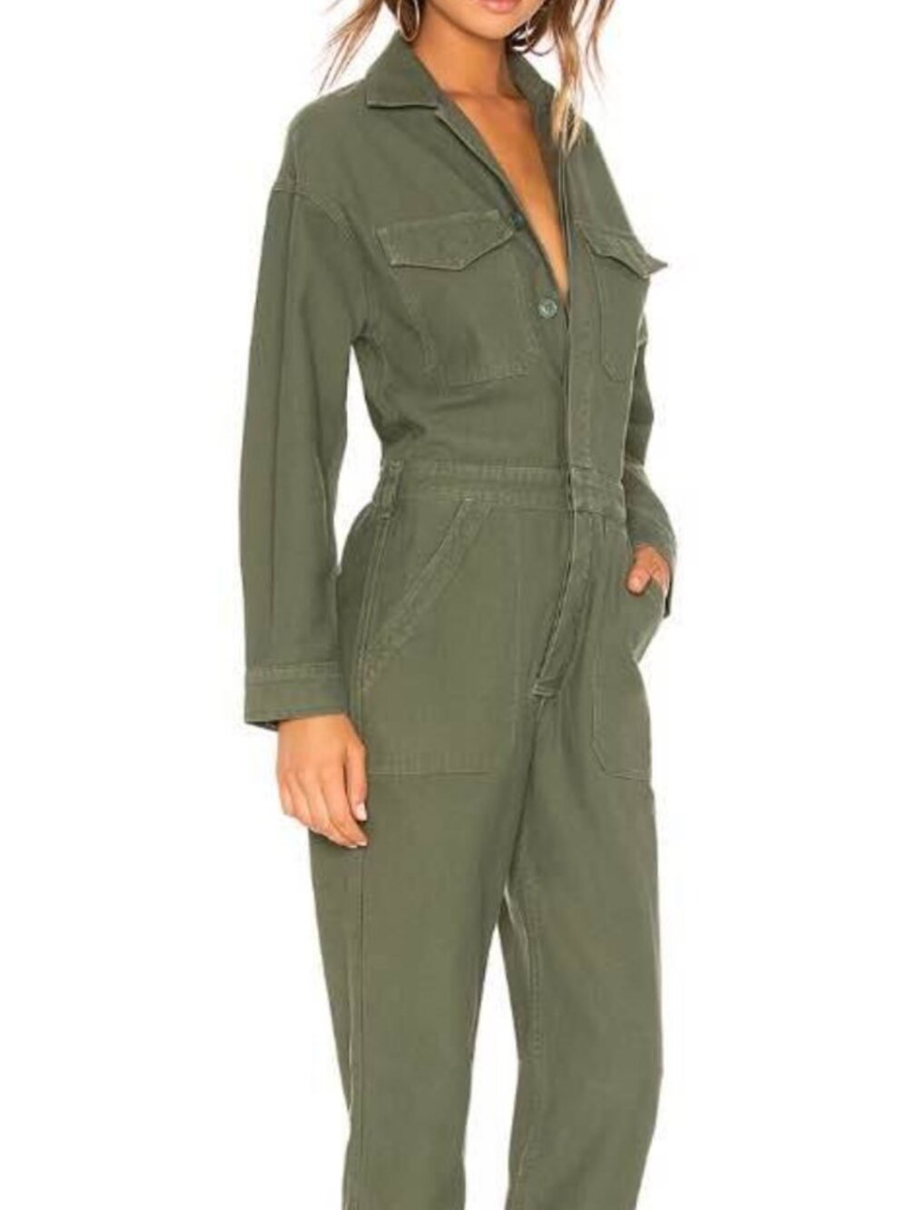 Citizens of Humanity Jumpsuit - Olive Green